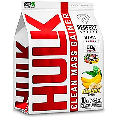 Perfect Sports Ganador De Masa Limpia Hulk Banana 10 Lb 4540 g