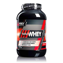 Frey Nutrition Triple Whey, 2300 g Dose (Erdbeere)