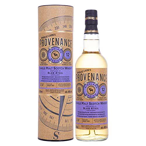 Douglas Laing &amp; Co. Douglas Laing PROVENANCE Blair Athol 12 Years Old Single Cask Malt 2007 46% Vol