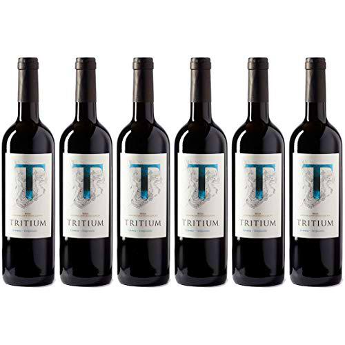 Tritium Vino Tinto Crianza - 6 Botellas - 4500 ml