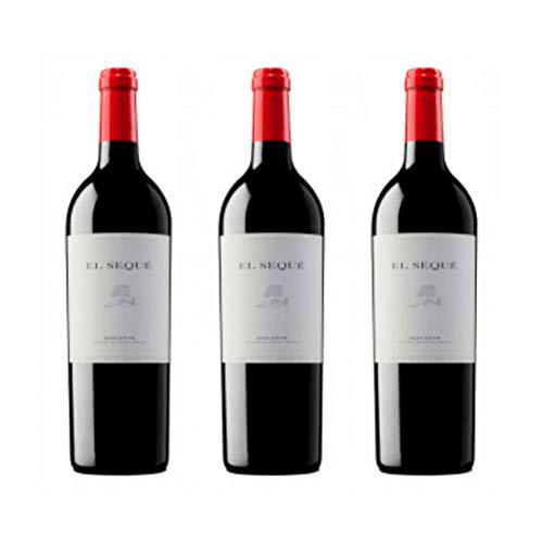 El sequé Vino tinto - 3 botellas x 750ml - total: 2250 ml