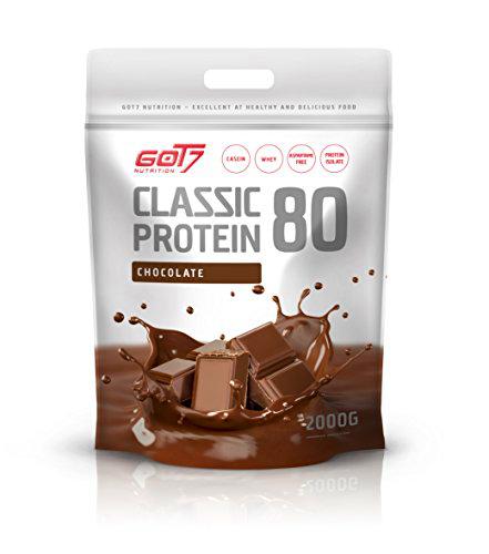 GOT7 CLASSIC PROTEIN 80 - Batido de proteína de suero de leche Proteína de suero para la construcción de músculo Entrenamiento con pesas Culturismo