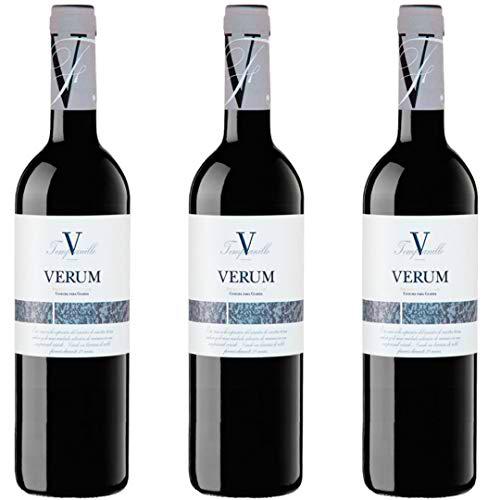 Verum Vino Tempranillo &quot;V&quot; Reserva Familiar Tinto - 3 botellas x 750ml