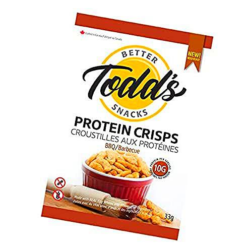 Todd'S Better Snacks Protein Crisps Bbq 33G (Paquete De 40) 1320 g