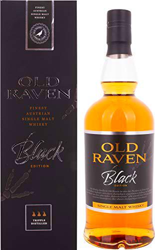 Old Raven Triple Distilled Single Malt Whisky Black Edition Fasstärke 54%