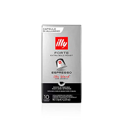 Café illy Tostado FUERTE en Cápsulas Compatibles Nespresso®