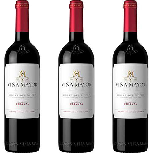 Viña Mayor Vino Tinto Crianza - 3 botellas x 750ml