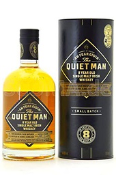 The Quiet Man &quot;An Fear Giuin&quot;, Whisky Irlandés Escocés de una Sola Malta, 8 Años