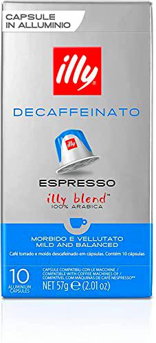 Caffè illy DESCAFEINADO en Cápsulas Compatibles Nespresso®