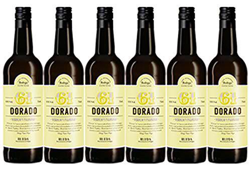 61 Sesenta y uno Vino Dorado - 6 botellas de 750 ml