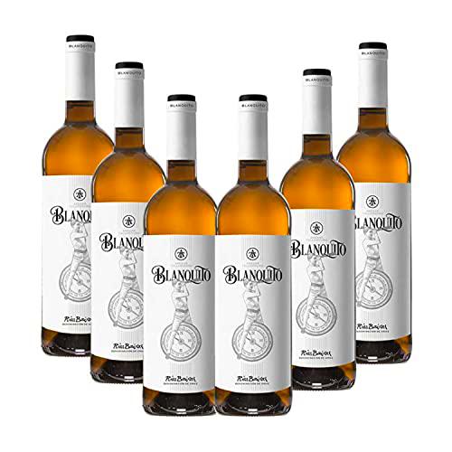 Vino Blanco joven Blanquito - D.O. Rías Baixas - Pack 6 botellas Vino Blanquito