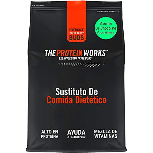 THE PROTEIN WORKS Sustituto De Comida Dietético | Rico En Nutrientes | Vitaminas Potenciadoras del Sistema Inmune | Asequible