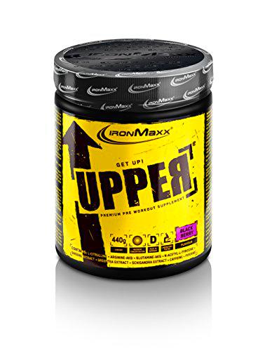 IronMaxx Suplemento Pre-Entrenamiento Superior, Zarzamora 440 g