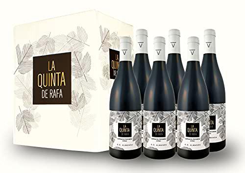 BODEGAS Y VIÑEDOS VOLVER | Vino Tinto La Quinta de Rafa | Cosecha 2019 | Variedades Syrah y Garnacha Tintorera | Vino de Almansa | (6 Botellas de 750 ml)