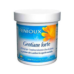 FENIOUX Genciana Forte 290Mg. 200Cap. 1 Unidad 200 g