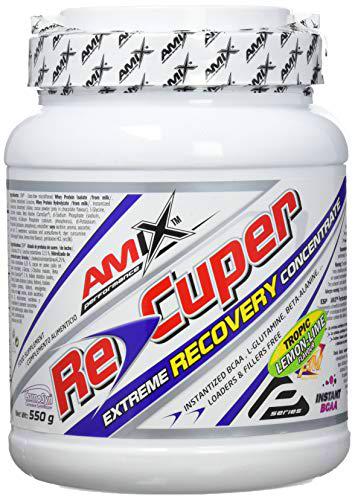 AMIX - BCAA con Glutamina - Re-Cuper Recovery Drink en Formato de 550 g