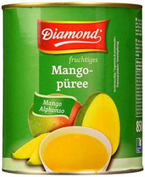 Diamond Pulpa de Mango, Alphonso - Paquete de 12 x 850 gr