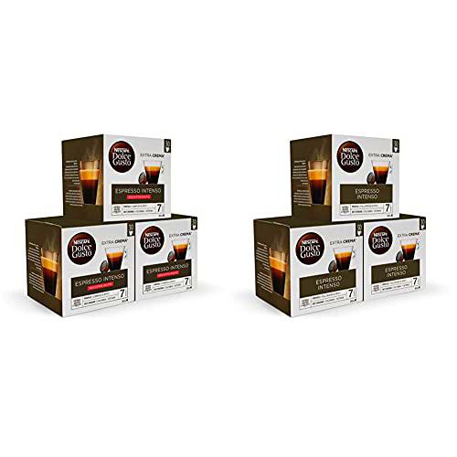 Nescafé DOLCE GUSTO Café ESPRESSO INTENSO DESCAFEINADO Cápsulas de Café 3 x 30 90 Cápsulas + Magnum ESPRESSO INTENSO Cápsulas de Café 3 x 30 90 Cápsulas