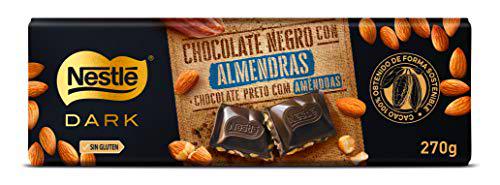 Nestlé Tableta Dark Almendras 270 g - Pack de 15