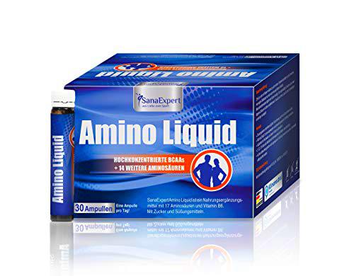 SanaExpert Amino Liquid | INTEGRADOR DE AMINOÁCIDOS PARA ATLETAS | BCAA