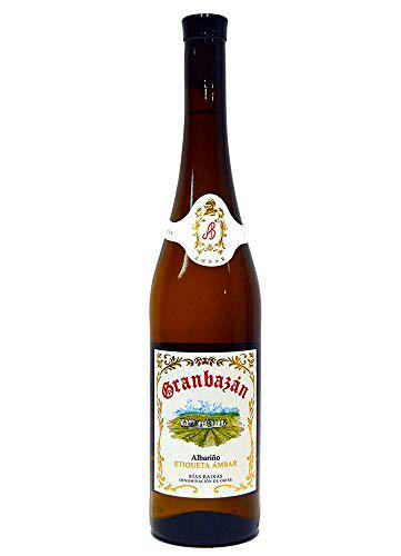 GRANBAZAN Vino blanco albariño - 3 botellas x 250 ml