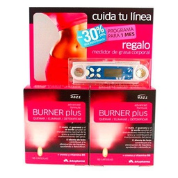 Arkopharma - Cápsulas 4 3 2 1 burner plus para quemar/eliminar/detoxificar