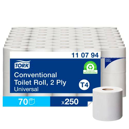 Tork Papel higiénico suave pequeño rollo blanco T4