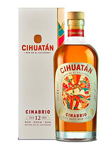 Cihuatán 12 Años CINABRIO Rum El Salvador 40% - 700ml in Giftbox