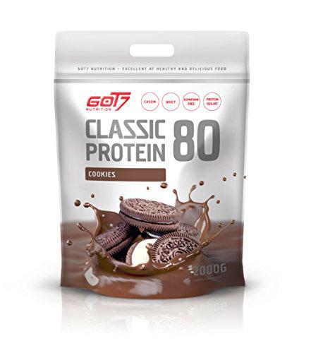 GOT7 CLASSIC PROTEIN 80 - Batido de proteína de suero de leche Proteína de suero para la construcción de músculo Entrenamiento con pesas Culturismo