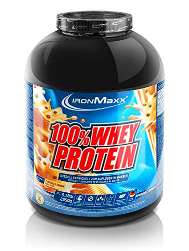 IronMaxx Ironmaxx Sabor Galletas Y Crema 100% Polvo Proteína De Suero 2.35 Kg En Lata 2350 g