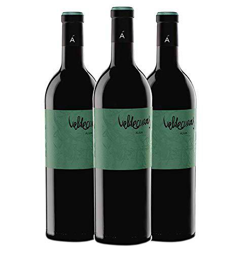 Valdecuevas ÁLIUM, vino tinto 100% tempranillo, caja de 3 ud 750 ml Vino de la Tierra de Castilla y león