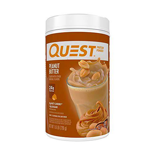 Quest Nutrition Quest Protein Powder, Peanut Butter, 1.6lb 0