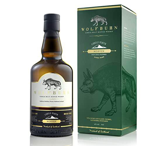 Wolfburn Wolfburn MORVEN Lightly Peated Single Malt Scotch Whisky 46% Vol