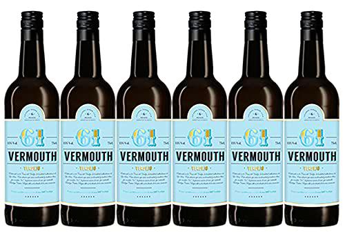 61 Sesenta y Uno Vermouth Verdejo - 6 Botellas de 750 ml (Total 4,5 L)