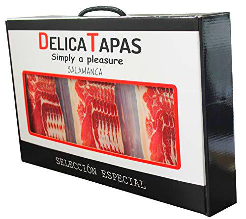 DELICATAPAS SIMPLY A PLEASURE - Maletín Curada Gran Reserva Loncheada 1,2kg + Huesos Troceados 480g