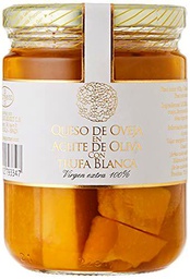 Mykés Gourmet Queso de Oveja en Aceite de Oliva con Trufa Blanca, 400gr