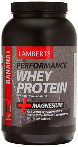 Lamberts Whey Protein Suplemento para Deportistas, Sabor a Plátano