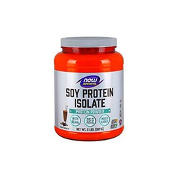 Now Foods Aislado de proteína de soja, chocolate - 907g 1090 g