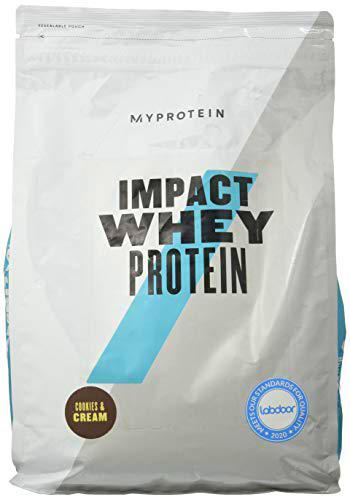 Myprotein Impact Whey Protein, Cookies and Cream, 1 paquete (1 x 2500 g)