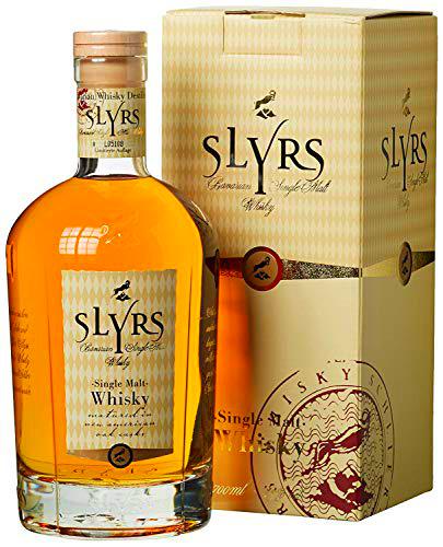 Slyrs Single Malt Whisky con paquete regalo - 1 x 0.7 l