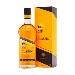 M&amp;H Classic Single Malt Whisky 46% - 700 ml in Giftbox