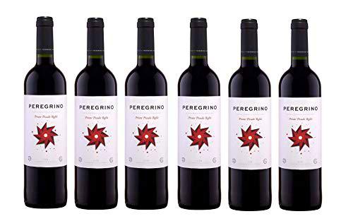 Peregrino Vino Tinto Roble - 6 Botellas - 4500 ml