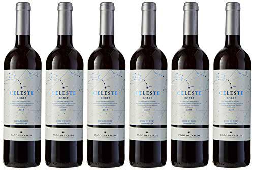 Pago del Cielo Celeste Roble, Vino Tinto - 6 botellas de 75 cl