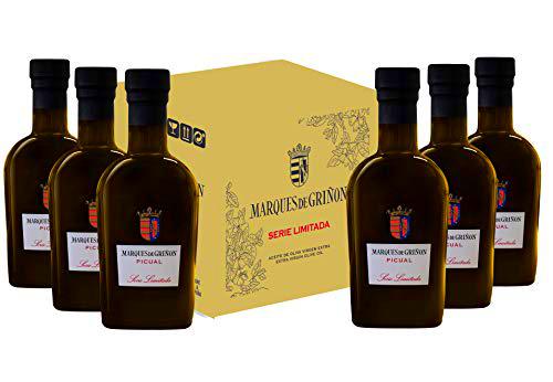 Marqués De Griñón Aceite De Oliva Virgen Extra Serie Limitada Picual Pack de 6 botellas x 250 ml