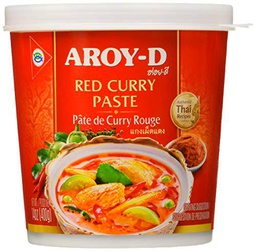 Aroy-D, Salsa de curry (Rojo) - 24 de 400 gr. (Total 9600 gr.)