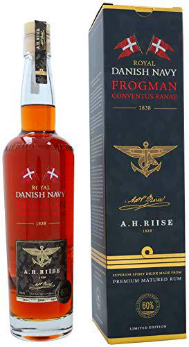 A.H. Riise Royal DANISH NAVY FROGMAN Conventus Ranae Superior Spirit Drink 60%