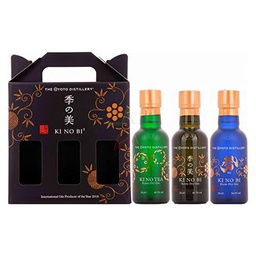 KI NO BI³ Kyoto Dry Gin Set 48,4% - 3 x 200 ml in Giftbox