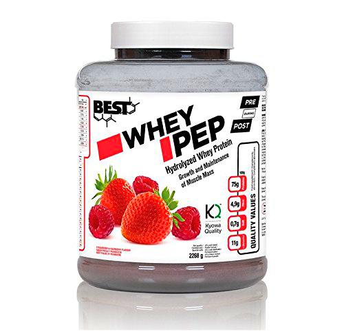 Best Protein Whey Pep Fresa y Frambuesa - 2268 gr