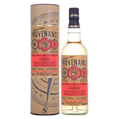 Douglas Laing &amp; Co. Douglas Laing PROVENANCE Auchroisk 9 Years Old Single Cask Malt 2009 46% Vol