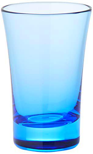 Cristal de Sèvres 70400-62 Gobelet Vodka, Bleu Vertigo Couleurs, Cristal